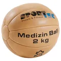 Produktbild: Medizinball aus Leder, ø 23 cm, 2 kg