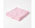 Produktbild: Homescapes Bodenkissen Sitzkissen Stuhlkissen BauernKaro rosa 40 x 40 x 10 cm