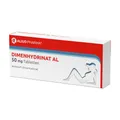 Produktbild: DIMENHYDRINAT AL 50 mg Tabletten 20 St.
