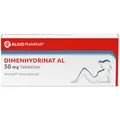 Produktbild: Dimenhydrinat AL 50 mg Tabletten, 20 St. Tabletten