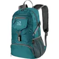 Produktbild: Ultraleichter Faltbarer Wanderrucksack 20L Herren Damen Outdoor Trekking Travel Rucksack