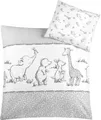 Produktbild: Julius Zöllner Kinderbettwäsche Safari, Renforcé, 2 teilig, mit unterschiedlichen Tieren