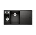 Produktbild: Blanco Granitspüle AXIA III 6 S Silgranit, InFino Ablauf, mit Glas-Schneidbrett, 100/510 cm