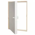Produktbild: Dolle Kniestocktür CPL-beschichtet in weiß 100x70x11,5cm U-Wert 0,65W/m2·K