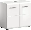 Produktbild: xonox.home Waschbeckenunterschrank Ice weiß Nachbildung 60x54x32 cm
