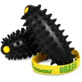 Produktbild: Sport-Tec TOGU Tiefenmuskeltrainer Brasil Massagerolle Triggerpunktmassage Selbstmassage 2 Stück, inkl. Übungsposter, Schwarz