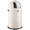 Produktbild: Wesco Abfallsammler Pushboy Junior, Edelstahl, Sand, Metall, Kunststoff, 22 L, 63 cm, Küchen, Küchenausstattung, Mülleimer