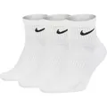 Produktbild: Skarpety Nike Everyday Cushioned Ankle 3 pary białe SX7667 100 42-46