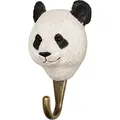 Produktbild: WILDLIFEGARDEN WG4531 Haken Panda - Handgeschnitzter Tierhaken aus Holz und Metall - Asiatischer Tiersammlung