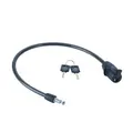 Produktbild: Linka rowerowa stalowa na klucz 10x600mm Yale Essential Security Keyed Cable Loc