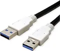 Produktbild: BACHMANN USB 3.0 Kabel A/A 1:1, schwarz, 1 m