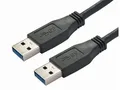 Produktbild: Bachmann 918.176 1 m USB A 3.2 Gen (3.1 1) Schwarz ~D~