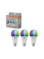 Produktbild: Osram SMART+ frosted standard 14W/RGBW (100W) frosted E27 3-pack