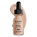 Produktbild: NYX Professional Makeup Total Control Pro Drop Foundation, Flüssiges Make up, Individuelle und aufbaubare Deckkraft, Vegane Formel, True-to-Skin Finish, 13 ml, Farbton: Porcelain
