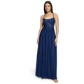 Produktbild: Vera Mont Abendkleid Damen im Glitzer-Look blau|grau L (40)