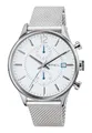 Produktbild: Breil Uhr Herren Contempo Ziffernblatt Weiss Bewegung Chrono Quartz e Bracelet Stahl Silber TW1648