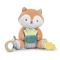 Produktbild: Ingenuity Calm Springs Plüsch Spielgefährte - BPA-freier Sonnenbeißring, Stoffe mit verschiedenen Texturen, Kitt der Fuchs