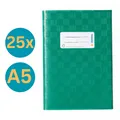Produktbild: 25x Herma Heftschoner Buchschoner A5 hoch Buchhülle Buchhülle dunkelgrün 7425