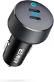 Produktbild: Anker PowerDrive III Duo USB-C-Ladegerät fürs Auto, 40W 2-Port PowerIQ 3.0