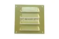 Produktbild: Marley Lüftungsblech 70x70 mm weiss beschichtet (goldfarbig)