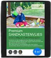 Produktbild: Sandkastenvlies 2x2 m Unkrautvlies für den Kinder Sandkasten Sandkastenunterlage wasserdurchlässig reißfeste Sandkastenfolie umweltverträglich