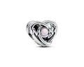 Produktbild: Pandora Charm-Einhänger Charm Damen Mama Herz Synthetischer Opal Rosa Silber 793233C01