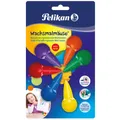 Produktbild: Pelikan 3328 Wachsmalmäuse Set 6 Stück farbig sortiert Wachsmalstifte Mausform
