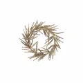 Produktbild: Gift Company Seoul Kranz mit Glitzer Türkranz Dekoration Deko Gold 26 cm