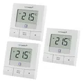 Produktbild: Homematic IP Smart Home 3er-Set Wandthermostat (großes Display mit Tasten (3er-Set))