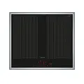 Produktbild: Siemens EX645HXC1E, Stiftung Warentest GUT (2,3)*, iQ700, Induktionskochfeld 60 cm, Mit Rahmen aufliegend, varioInduktion, powerBoost, Bratensensor Pro, Intelligente Dunstabzugsautomatik, Home Connect
