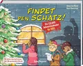 Produktbild: Findet den Schatz! - Ein Escape-Adventskalender für Kids: Mit Seiten zum Auftrennen und 24 spannenden Rätseln (Escape-Adventskalender für Kinder: Ein Abenteuer zu Weihnachten)