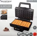 Produktbild: Silvercrest Waffeleisen für XXL Belgische Waffeln 900W Waffelautomat Ampel NEU