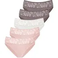 Produktbild: Jazz-Pants Slips VIVANCE, Damen, Gr. 32/34, rosa (rosé, taupe, creme), Obermaterial: 95% Baumwolle, 5% Elasthan. Spitze: 90% Polyamid, 10% Elasthan, unifarben, körpernah, Unterhosen, aus elastischer Baumwoll-Qualität, Topseller