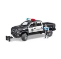 Produktbild: Bruder® Spielzeug-Auto bruder Pickup RAM 2500 Power Wagon Polizei mit Figur schwarz/weiß