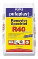 Produktbild: Pufas Pufaplast R 40 Renovierspachtel  weiß  25kg