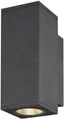 Produktbild: SLV ENOLA SQUARE UP/DOWN S Outdoor Wandaufbauleuchte, LED, CCT switch 3000/4000K, anthrazit (1003418)