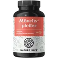 Produktbild: NATURE LOVE® Mönchspfeffer Kapseln - 240 Stk - 4:1 Extrakt Original Vitex Agnus Castus 10mg/Kapsel
