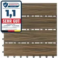 Produktbild: Wpc-terrassenfliese Mix Teak 30 X 30 Cm