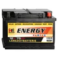 Produktbild: HR-ENERGY 75Ah Batterie 12V Versorgerbatterie Camping Wohnmobil Caravan Boot
