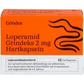 Produktbild: LOPERAMID Grindeks 2 mg Hartkapseln 12 St