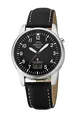 Produktbild: Master Time Funk Quarz Herren Uhr Analog-Digital mit Leder Armband MTGA-10715-61L