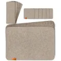 Produktbild: Miqio Design Platzsets, Beige, Textil, 45x3x44 cm, Wohntextilien, Tischwäsche, Tischsets