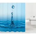 Produktbild: Sanilo Duschvorhang, Polyester, Tropfen - blau