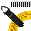 Produktbild: Verlängerungskabel-Organizer  Aufhänger 10er Pack. Flexible Klettbänder mit D...