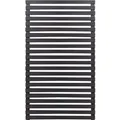Produktbild: Plus Holz Sichtschutzzaun Tokyo Nadelholz Schwarz 83 cm x 140 cm