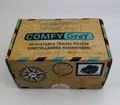 Produktbild: FLOW ZOOM Comfy Grey Einstellbares Nackenkissen Reisekissen