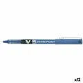 Produktbild: Flüssigtintenstift Pilot V-5 Blau 0,3 mm [12 Stück]