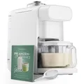 Produktbild: Springlane Pflanzenmilchbereiter Mila 600ml – 6 Programme + automatischer Reinigungsfunktion – LED-Touch-Display inkl. Timer, Kochmixer für Nussmilch, Sojamilch & Haferdrinks inkl. Sieb & Rezeptbuch