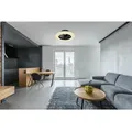 Produktbild: Globo LED-Deckenventilator Travo 1-flammig Schwarz 500 x 175 mm