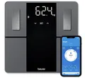 Produktbild: Beurer BF 500 Personenwaage – Körperzusammensetzungsanalyse mit LCD-Display
